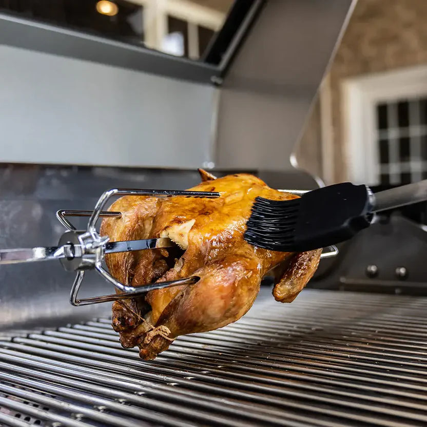 Monument Grills 77352 - Full Stainless Propane Gas Grill | 77352 (Include Rotisserie Kit) & Cover