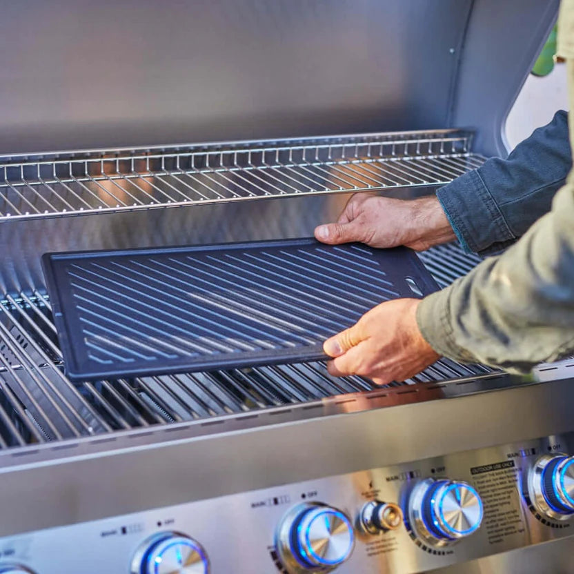 Monument Grills 77352 - Full Stainless Propane Gas Grill | 77352 (Include Rotisserie Kit) & Cover