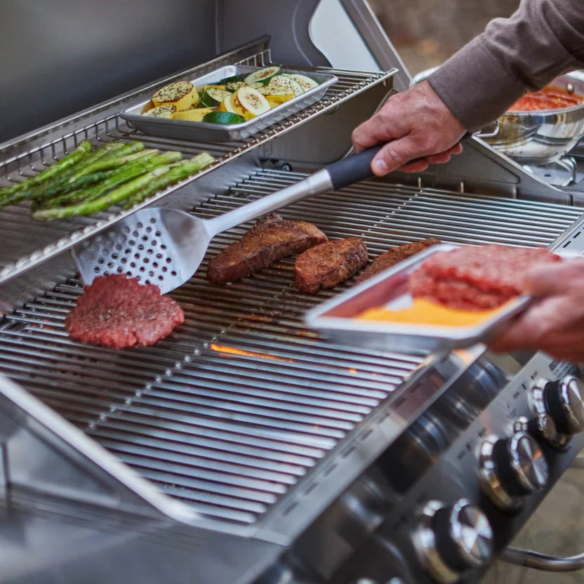 Monument Grills 77352 - Full Stainless Propane Gas Grill | 77352 (Include Rotisserie Kit) & Cover