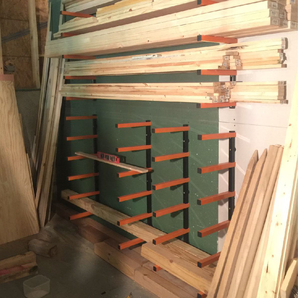 6-Shelf Lumber Storage Rack - view 4