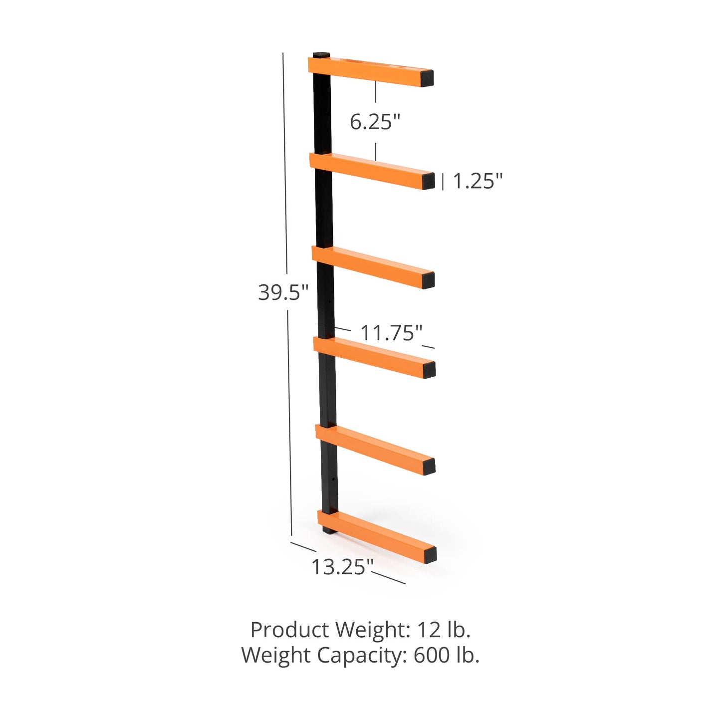 6-Shelf Lumber Storage Rack - view 7