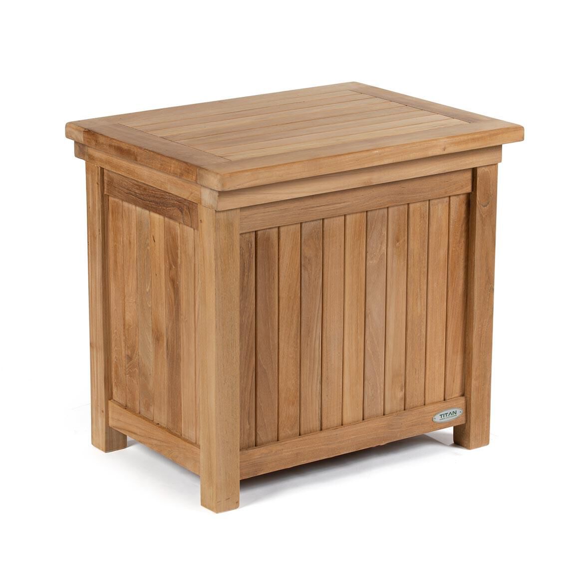 Scratch and Dent - Teak Ice Chest - FINAL SALE - view 1