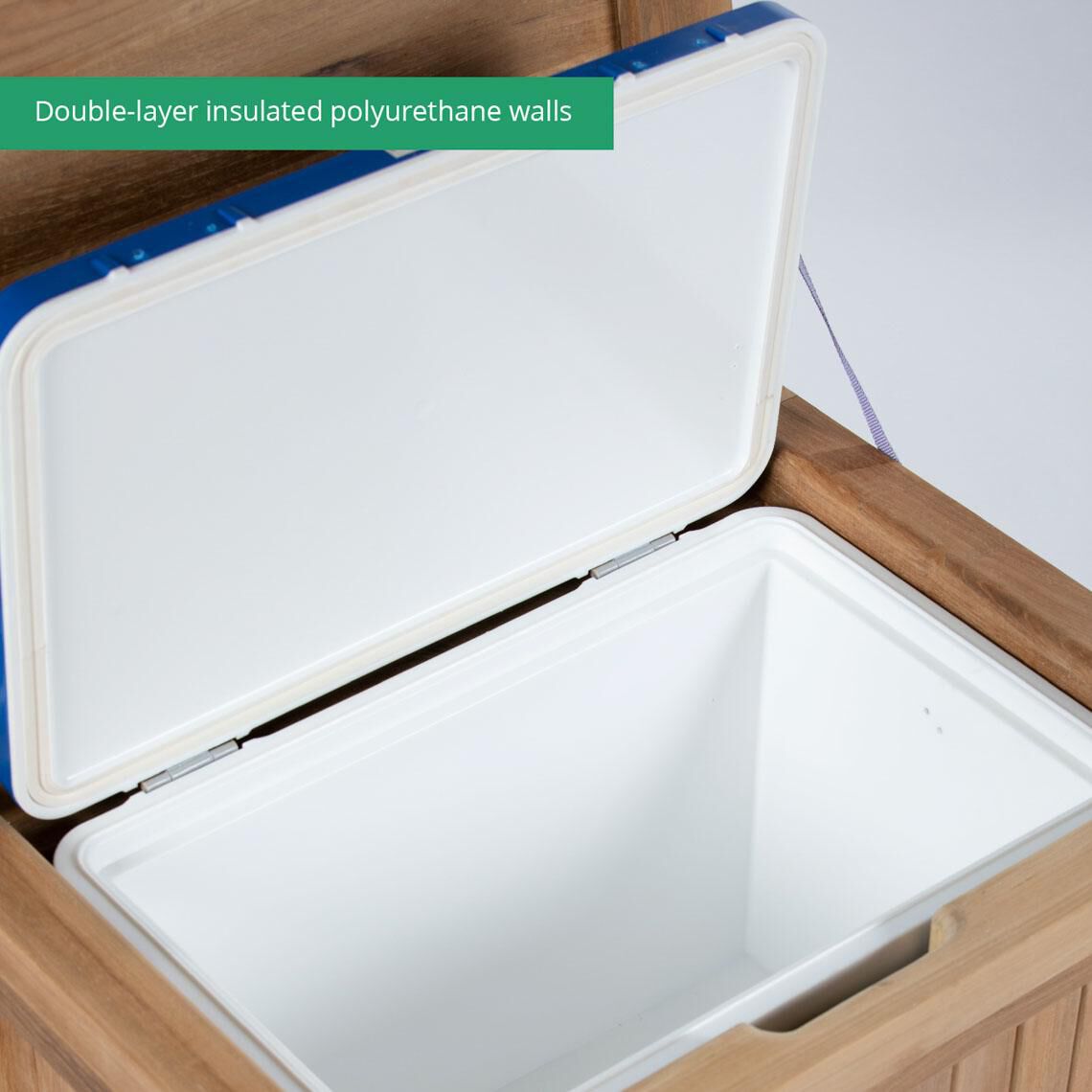 Scratch and Dent - Teak Ice Chest - FINAL SALE