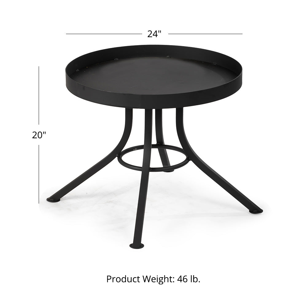 Table Base for High Efficiency Fire Pit Basket - view 5