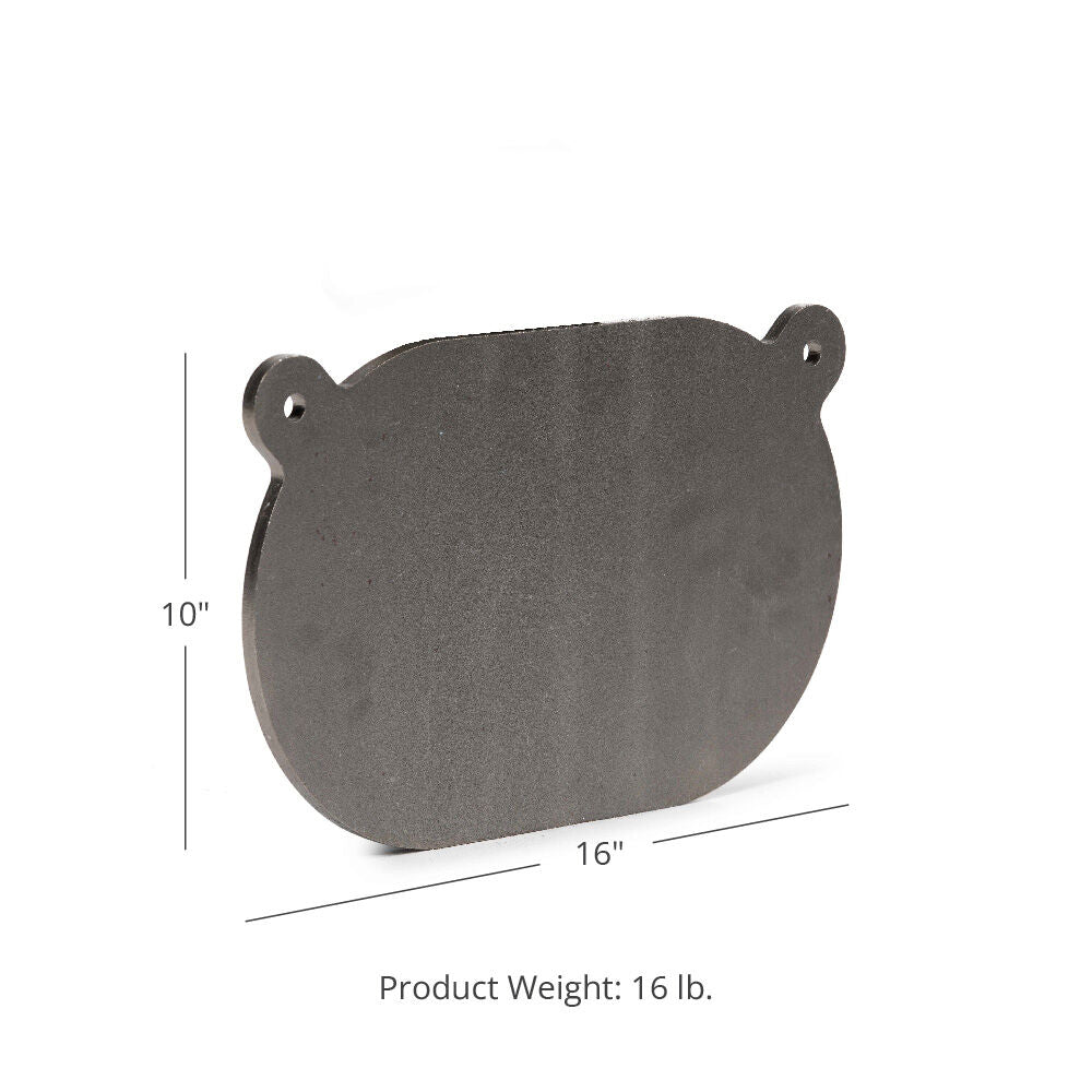 Scratch and Dent - AR500 Steel Plate Shooting Target – 10-in x 16-in. – 3/8-in Thick - FINAL SALE - view 8