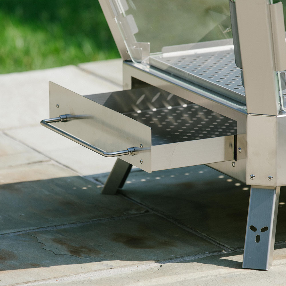 Stainless Steel Glass Fire Pit - view 4