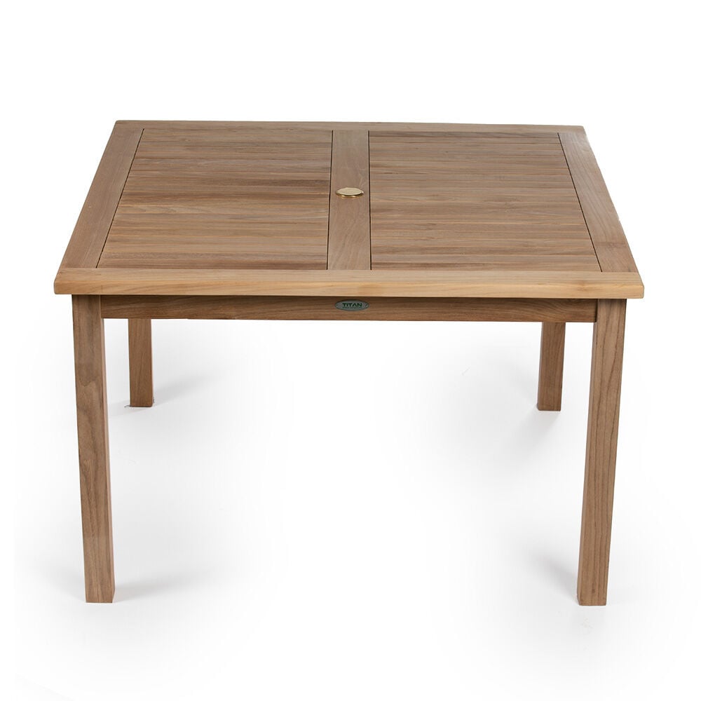 Scratch and Dent - Teak Bistro Table | 47-in - FINAL SALE - view 1