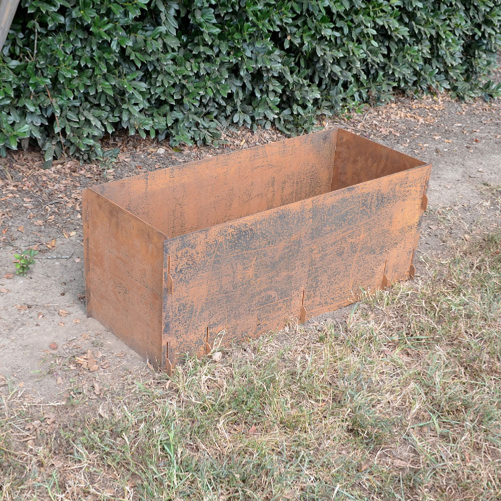 Scratch and Dent - Corten Steel Planter Box - view 3