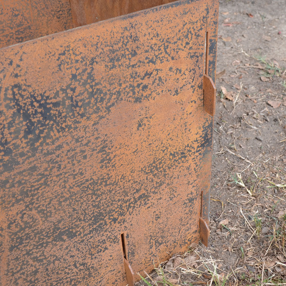 Scratch and Dent - Corten Steel Planter Box - view 5