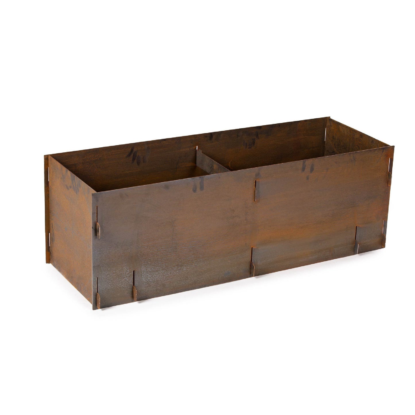 Scratch and Dent - 47" Long Corten Steel Planter Box - FINAL SALE - view 1