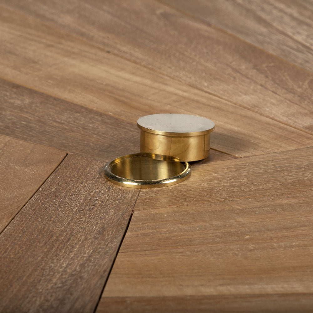 Grade A Teak Round Dining Table | Ash & Ember Grade A Teak Round Dining Table | Ash & Ember