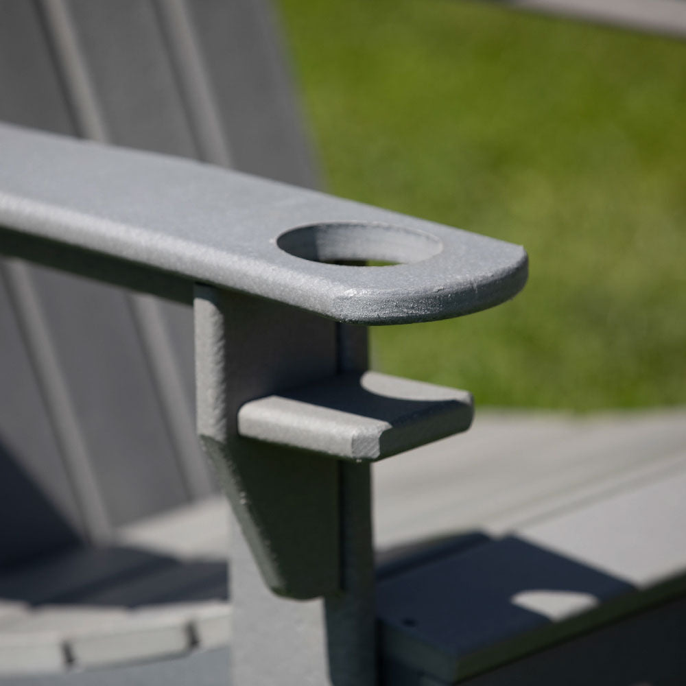 Everwood Hilltop Adirondack Chair - Adirondack Chair Color: Platinum Grey | Platinum Grey - view 14