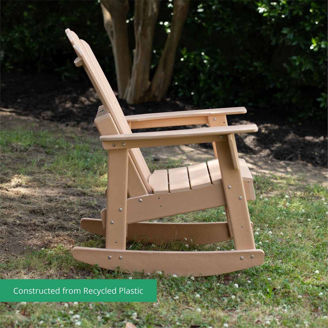 SCRATCH AND DENT - Everwood Hilltop Adirondack Rocking Chair - FINAL SALE - view 4