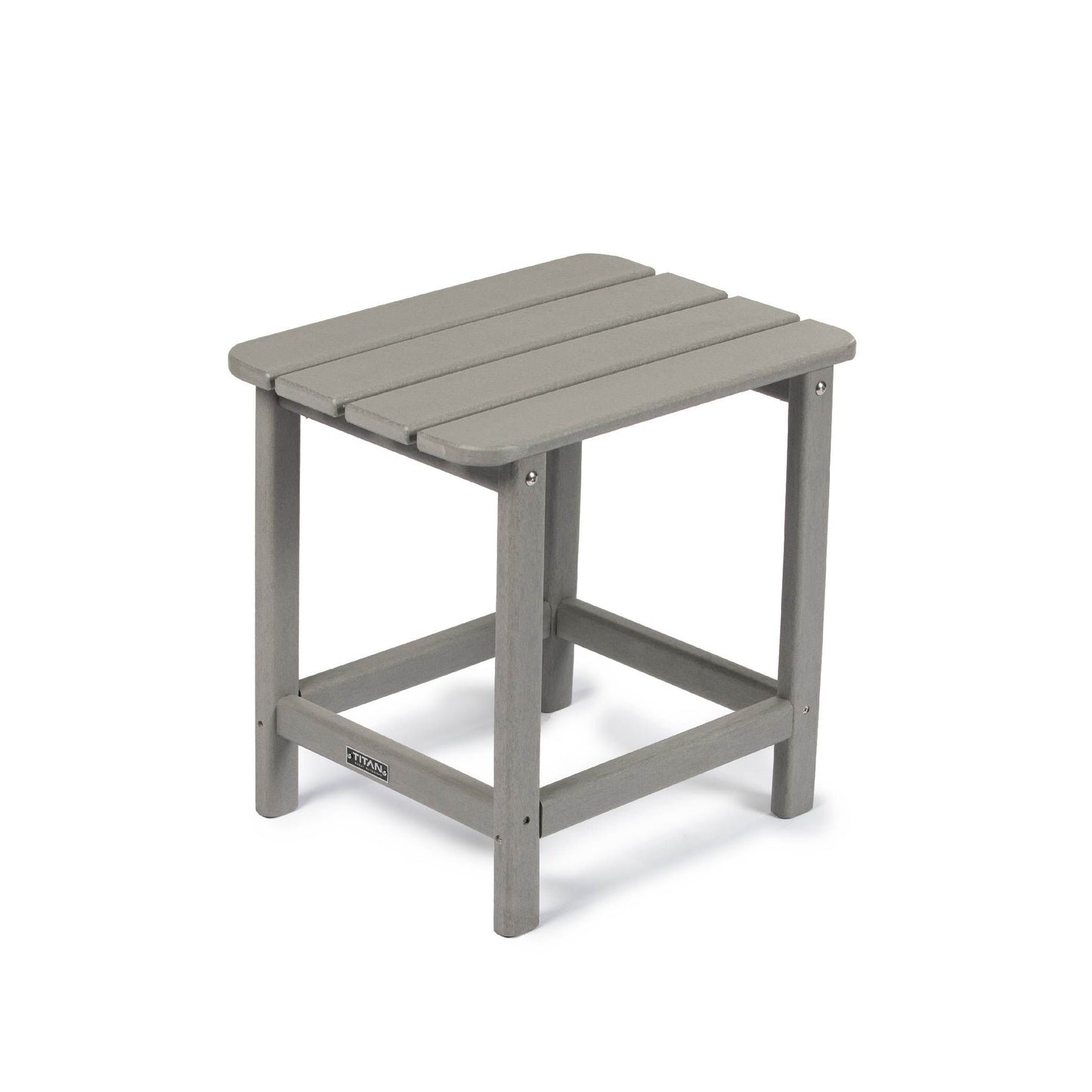 Everwood Hilltop Side Table - Table Color: Platinum Grey | Platinum Grey - view 9