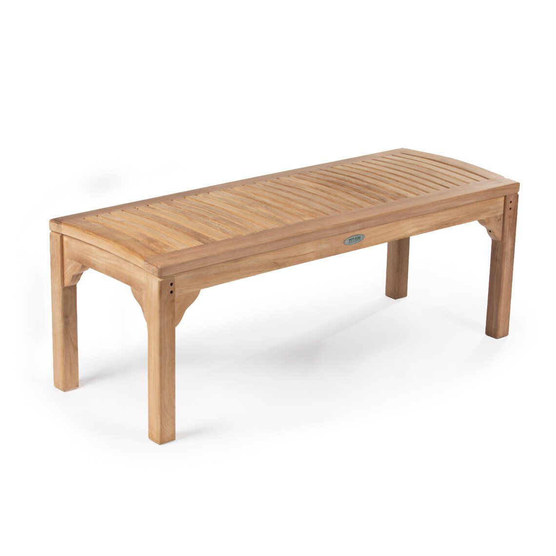 SCRATCH AND DENT - Grade A Teak 47" Marley Backless Bench - FINAL SALE - view 1