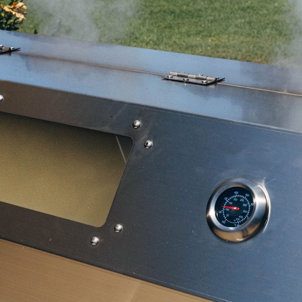 SCRATCH AND DENT - 25W Rotisserie Grill with Hood - FINAL SALE