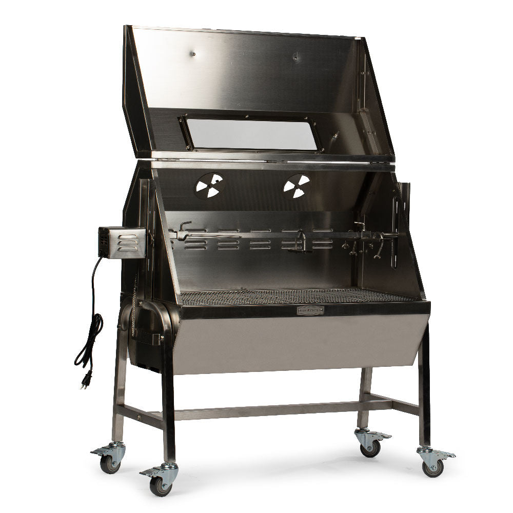 13W Rotisserie Grill with Hood - view 11