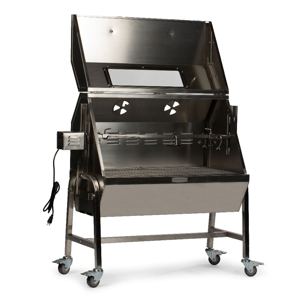 SCRATCH AND DENT - 13W Rotisserie Grill with Hood - FINAL SALE