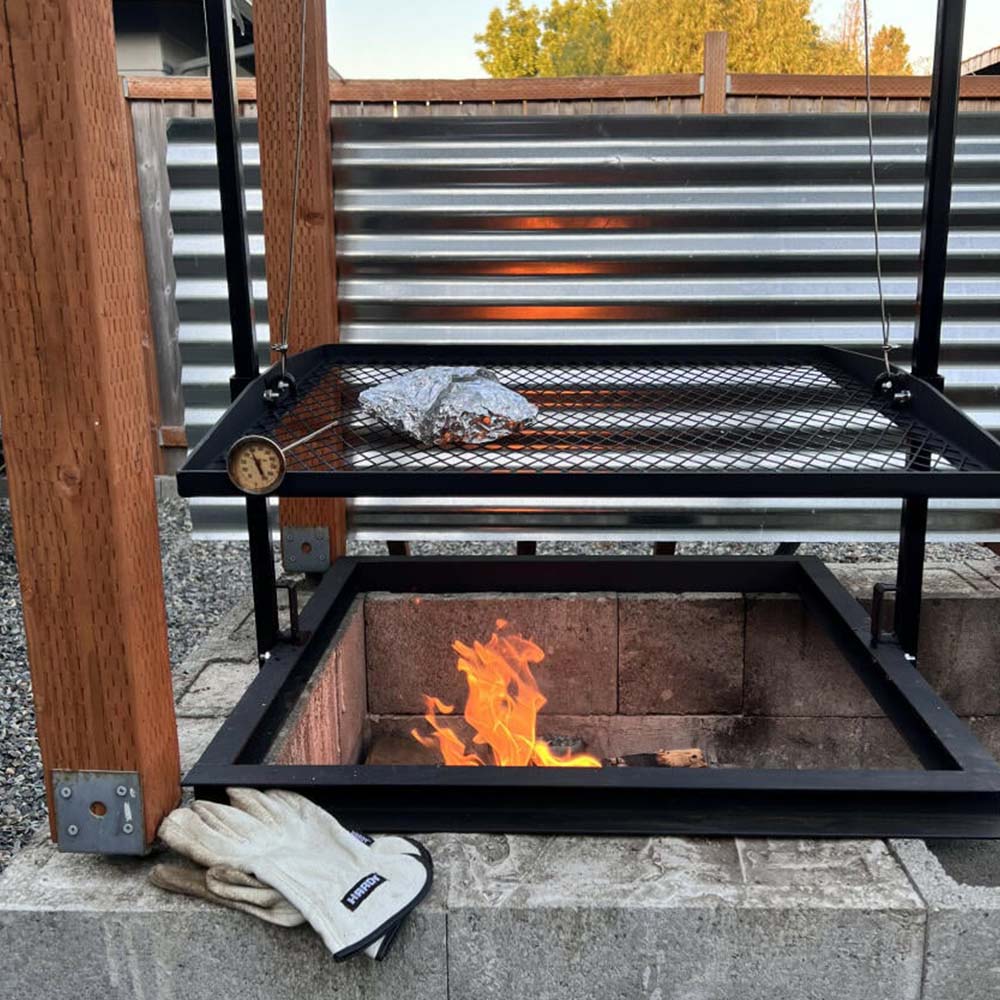 Adjustable Campfire Asado - view 4