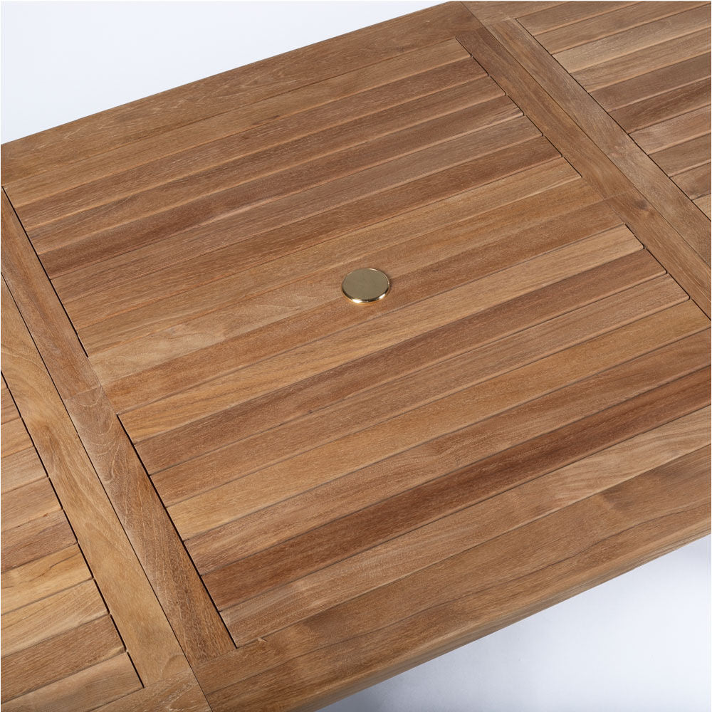 SCRATCH AND DENT - Sage Grade A Teak Dining Table - FINAL SALE - view 5