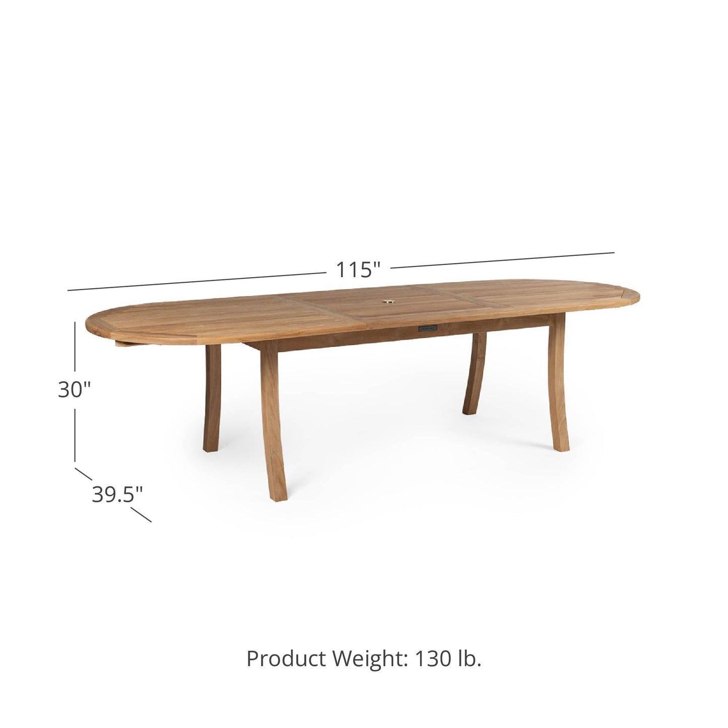 Sage Grade A Teak Dining Table - view 9