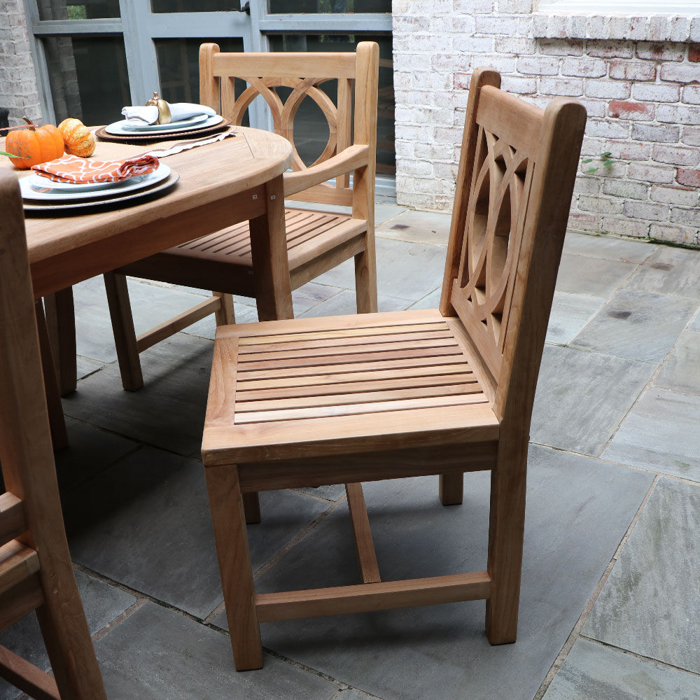 Luna Grade A Teak Chair - view 2