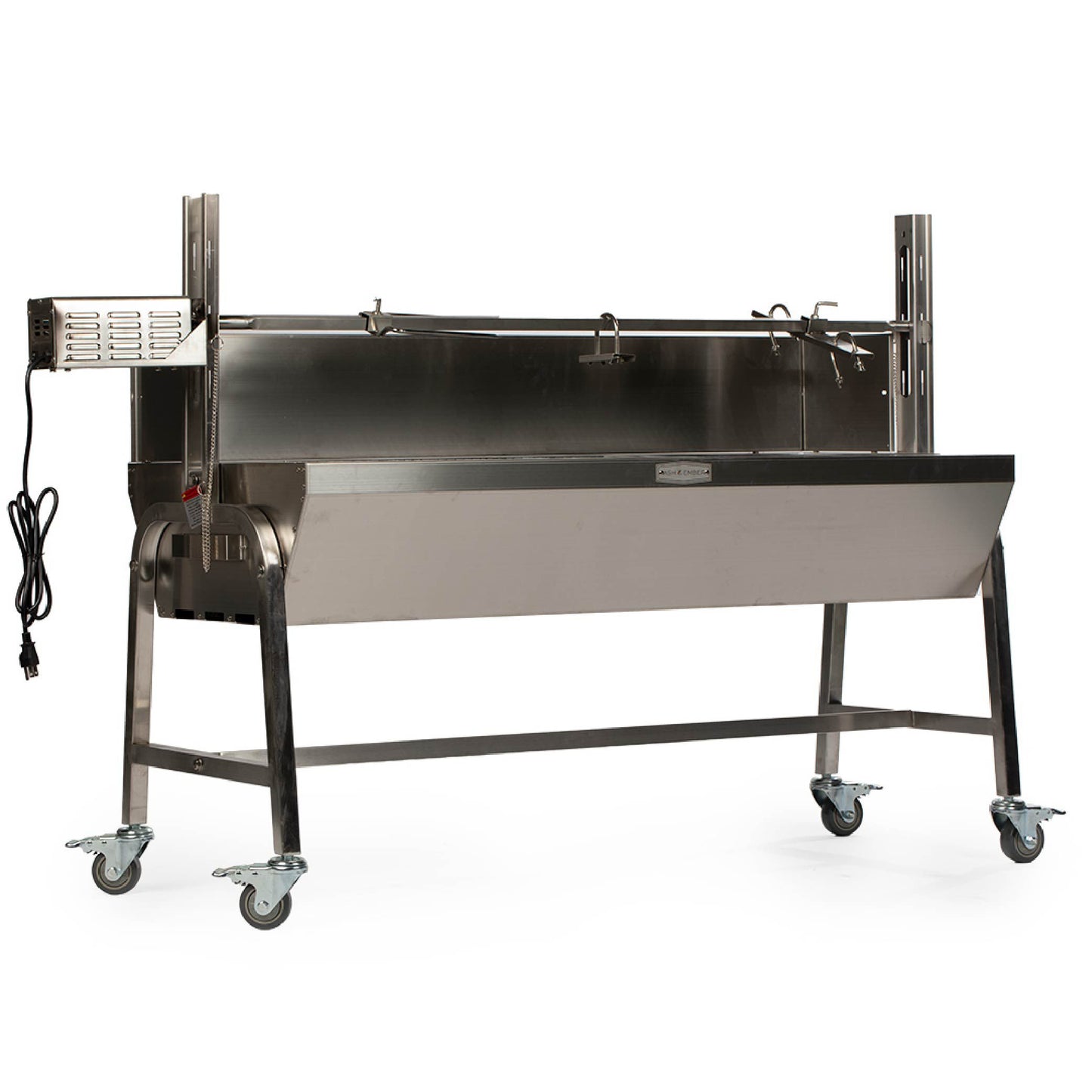 SCRATCH AND DENT - 25W Stainless Steel Rotisserie Grill With Windscreen - FINAL SALE - view 1