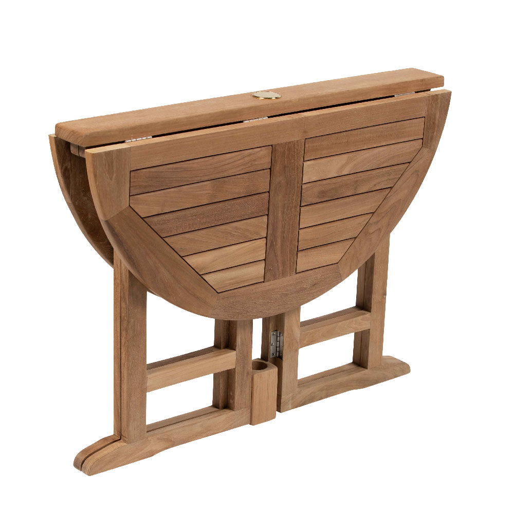 SCRATCH AND DENT - Luna Grade A Teak 39" Folding Table - FINAL SALE