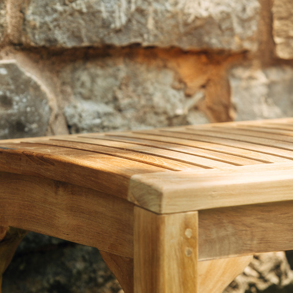 Sage Grade A Teak Backless Benches | 71" - view 15