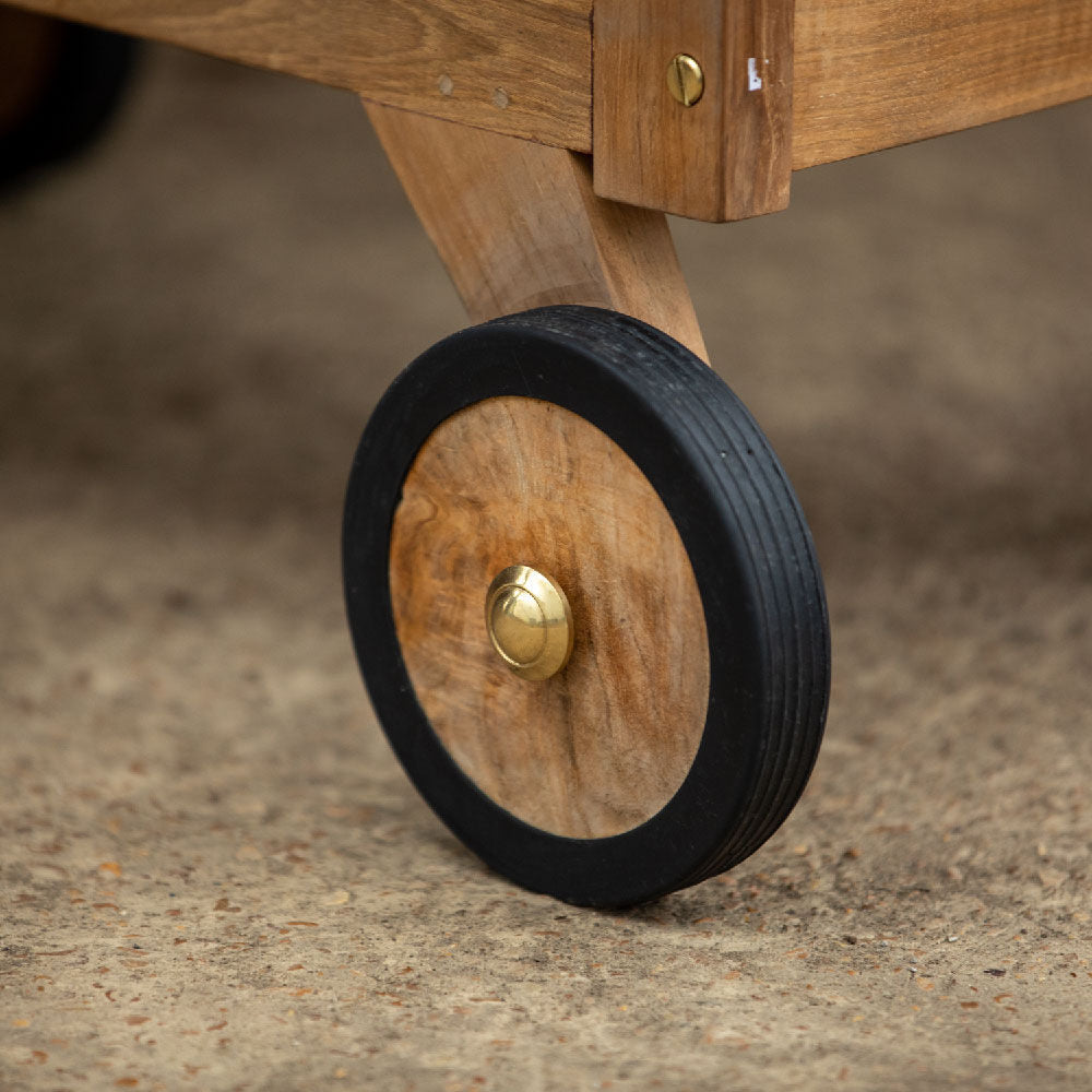 Grade A Teak Serving Cart | Ash & Ember