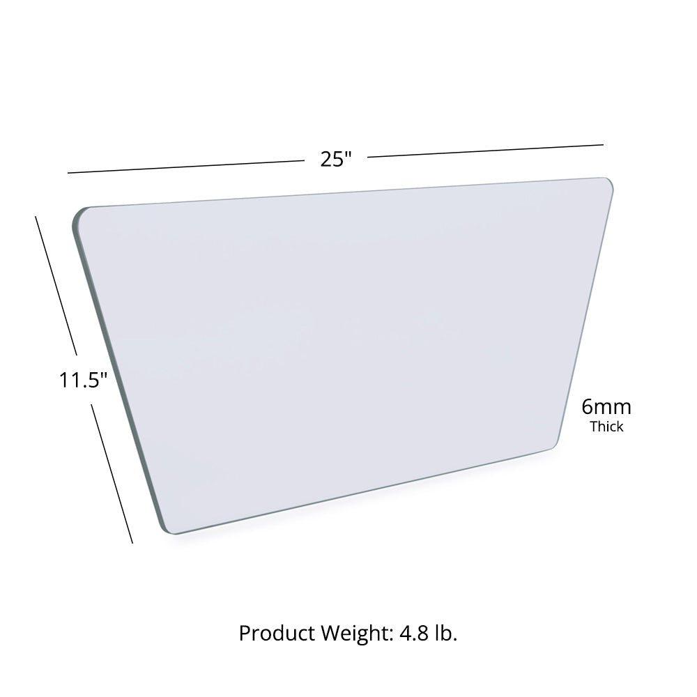 Replacement Panel for Stainless Steel Glass Fire Pit - view 6
