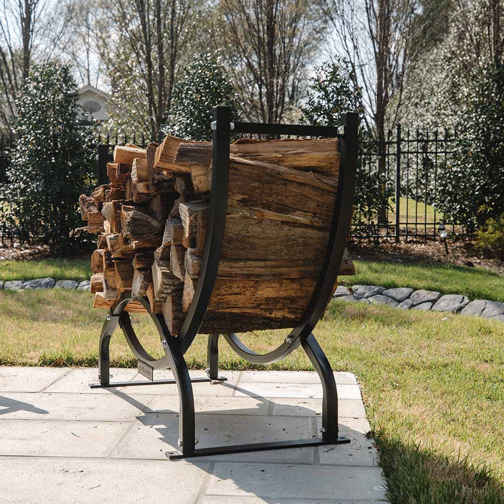 Crescent Firewood Rack | Ash & Ember