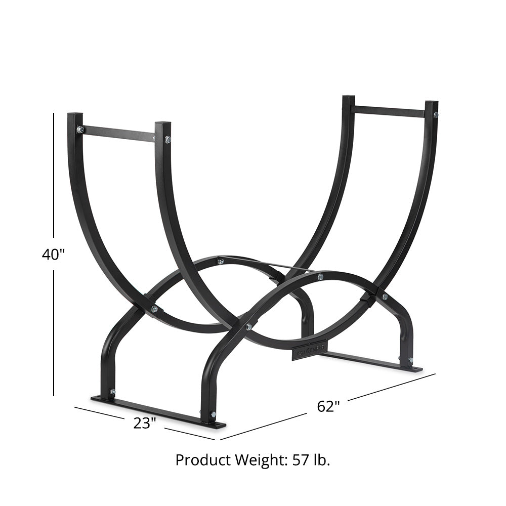 Crescent Firewood Rack | 5 FT - view 8