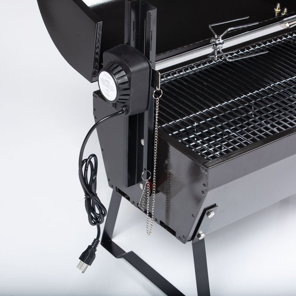 13W Rotisserie Grill with Hood - view 4