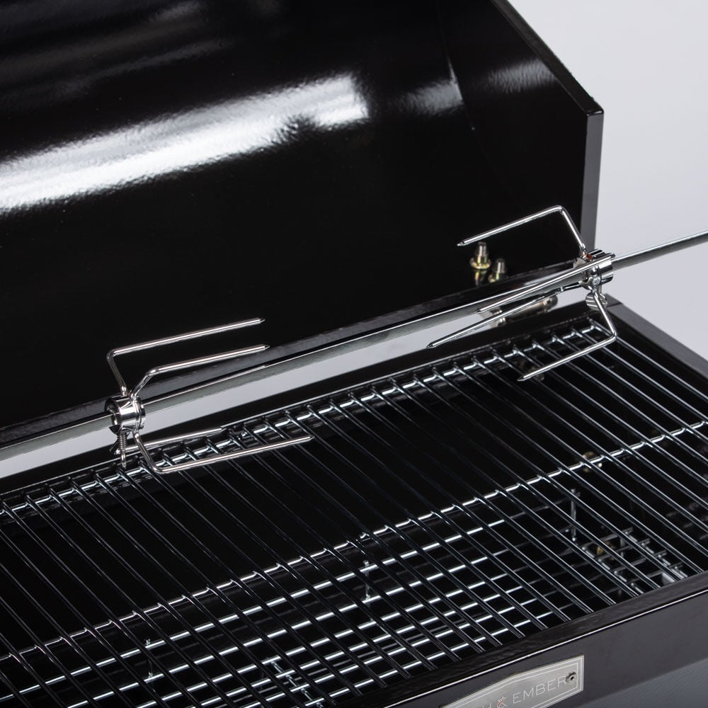 13W Rotisserie Grill with Hood - view 5