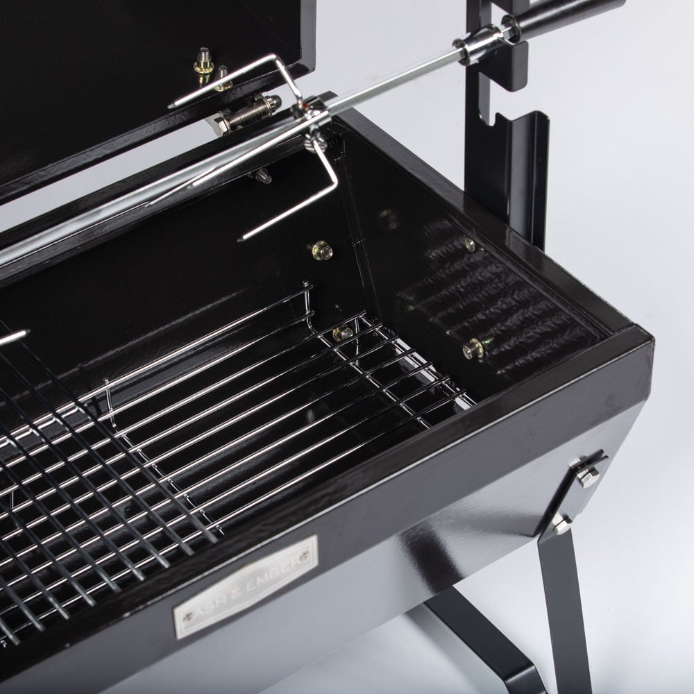 13W Rotisserie Grill with Hood - view 7