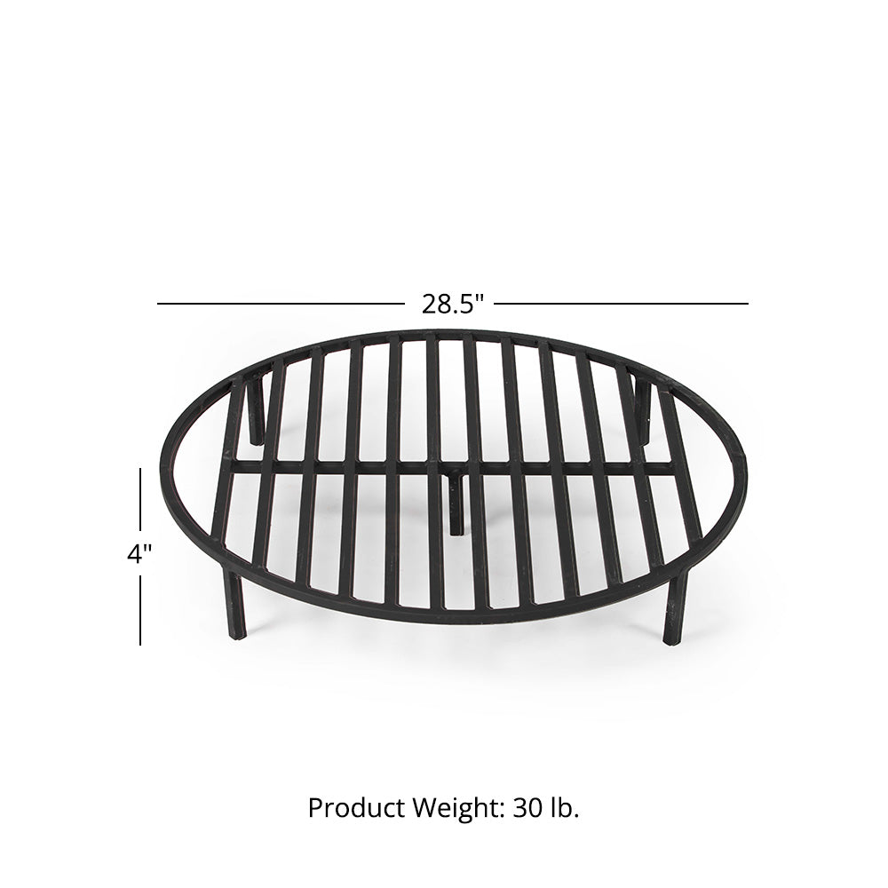 Heavy-Duty Campfire Pit Grate | 28"