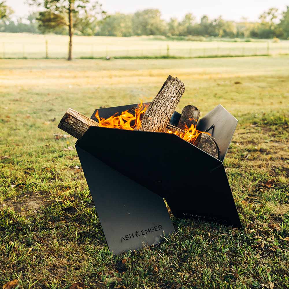 Portable Pop-Up Fire Pit with Carrying Bag - view 2