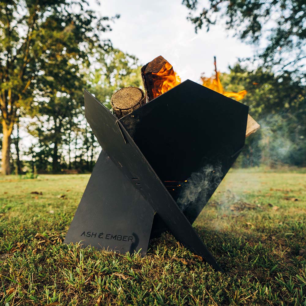 Portable Pop-Up Fire Pit with Carrying Bag - view 6