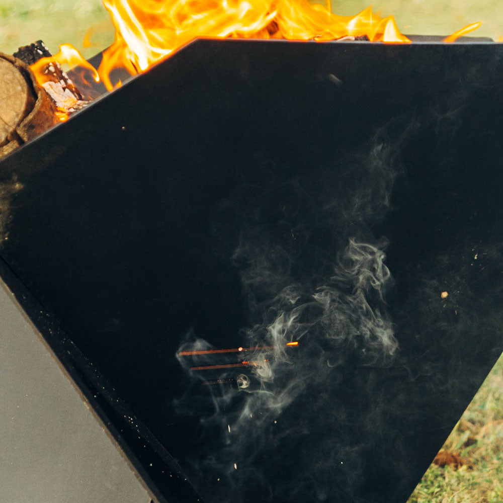 Portable Pop-Up Fire Pit with Carrying Bag