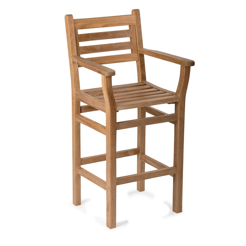 Acadia Grade Teak Bar Armchair