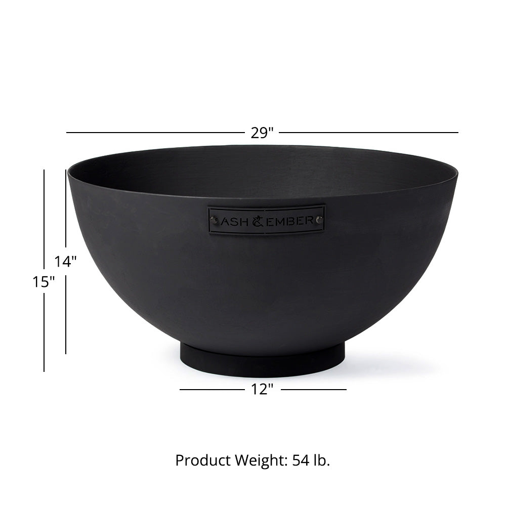29" Hemisphere Fire Pit