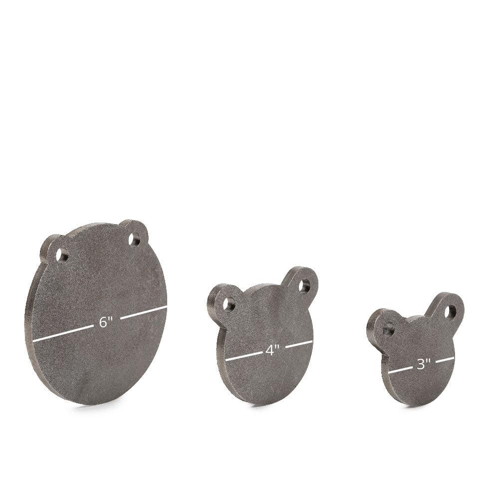 Set of 5 AR500 Steel Gong Shooting Targets | 1/2" - view 7