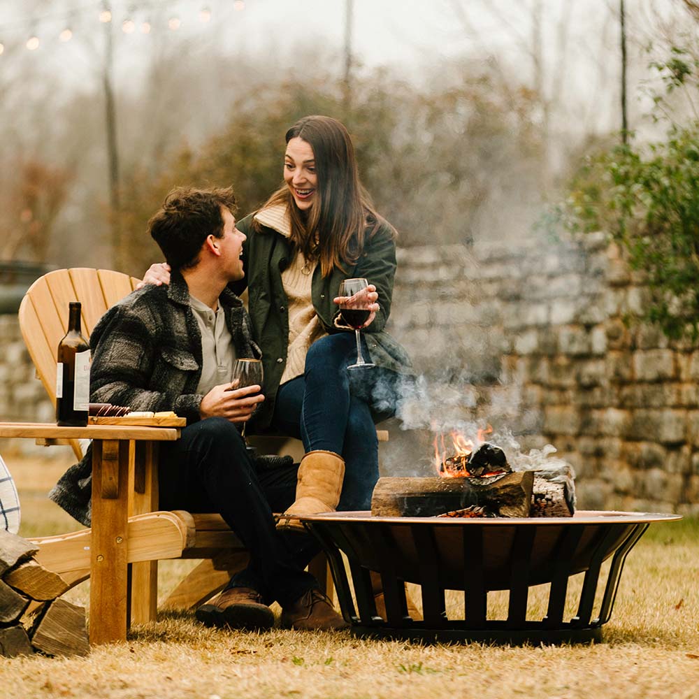 40" Copper Fire Pit - view 2