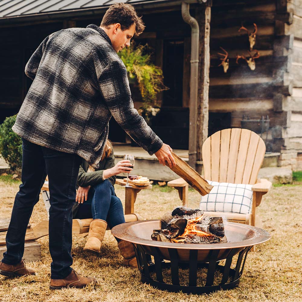 40" Copper Fire Pit