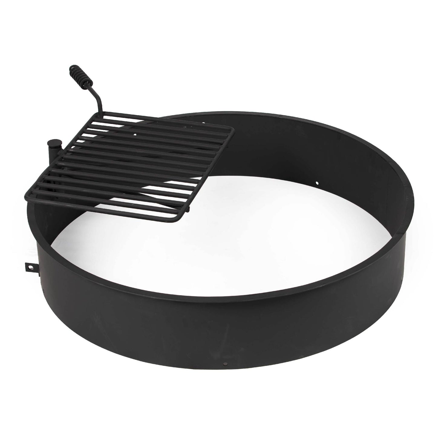 Steel Camp Fire Ring & Outdoor Cooking Grate - Fire Ring Size: 36" | 36" - view 13