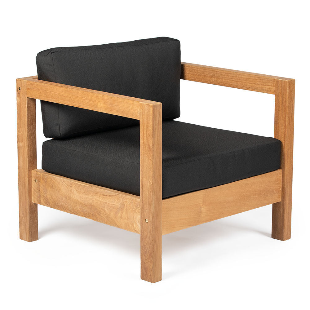 Scratch and Dent, Grade A Teak Sierra Armchair with Cushions