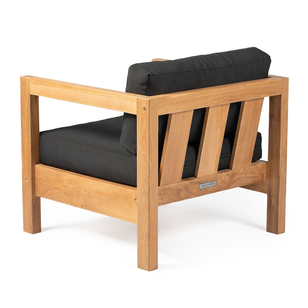 Scratch and Dent, Grade A Teak Sierra Armchair with Cushions - view 9