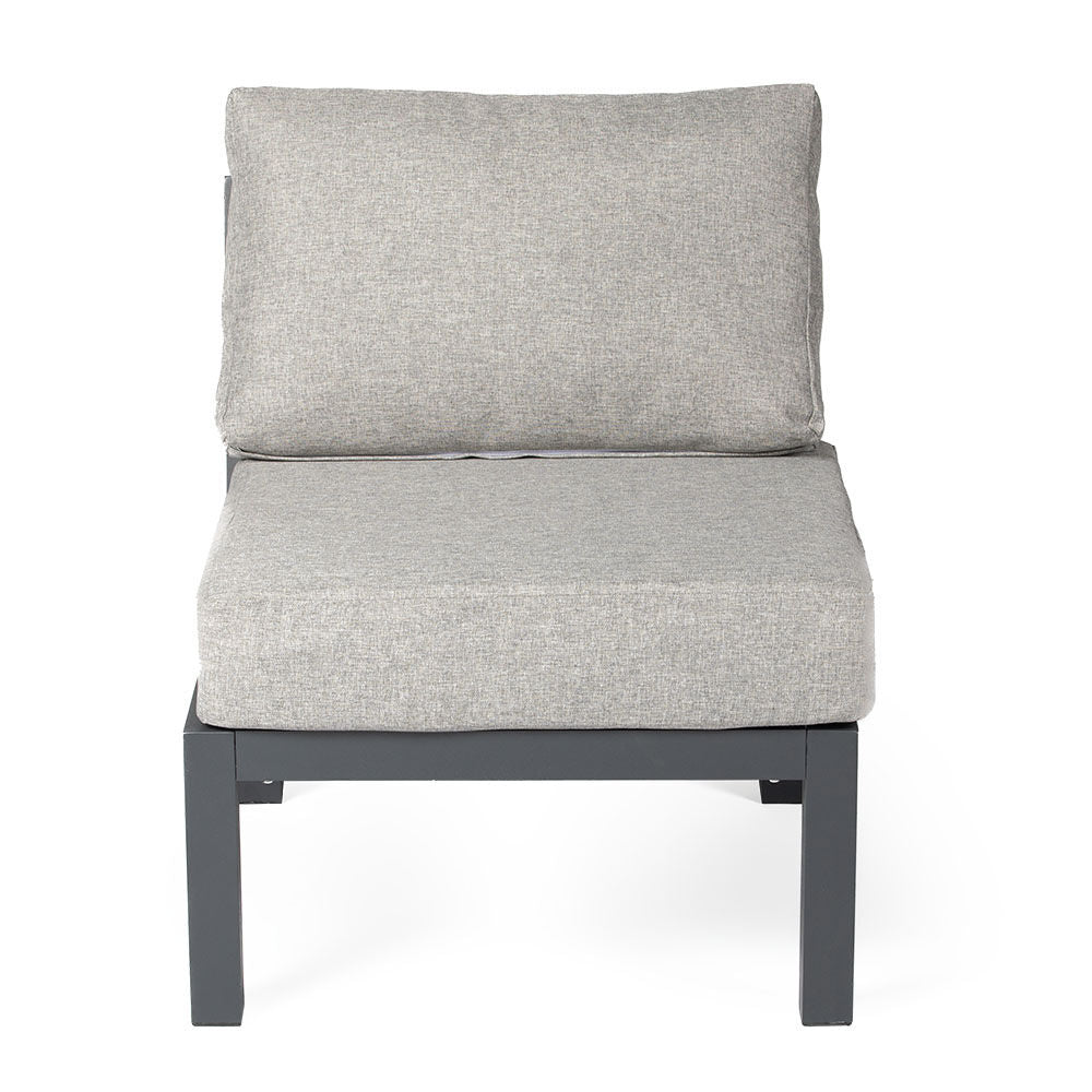 Caspian Armless Chair with Cushions - view 2