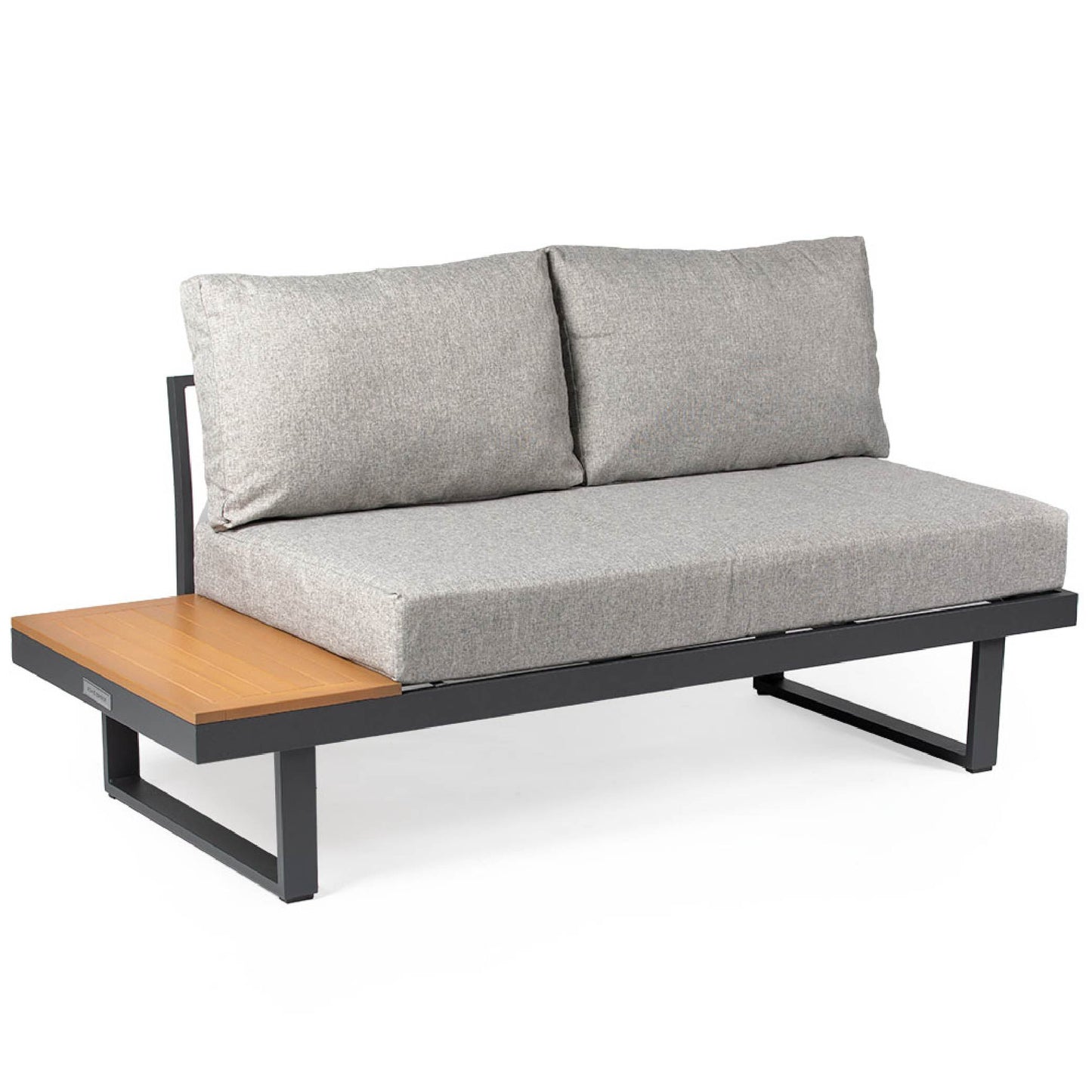 Caspian Loveseat with Cushions and Side Table - view 1